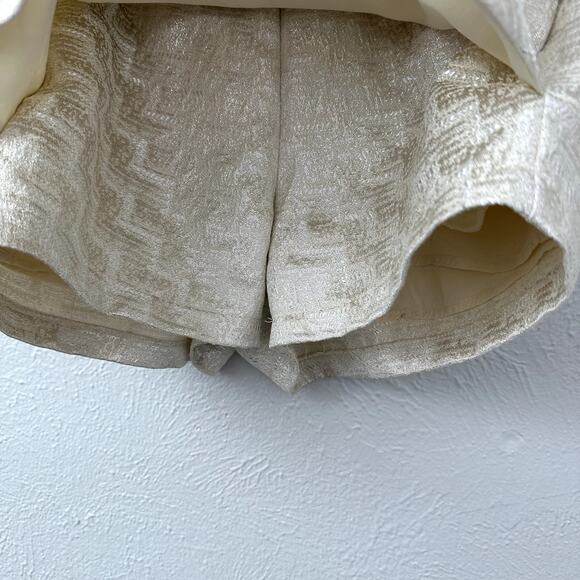 Chelsea & Violet Asymmetrical Shimmer Skort with Pockets - Picture 4 of 13